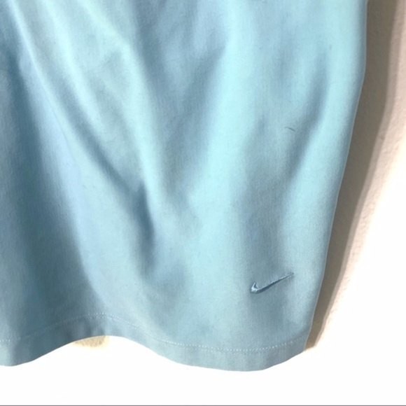 NIKE racerback tank top womens light blue dri fit tank with mesh back xsmall - Picture 5 of 5